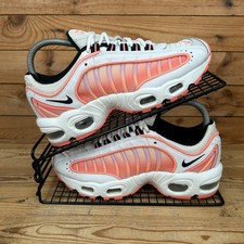 Nike Trainers Womens Sz UK 4 Air Max Tailwind 4 White Atomic Pink Running Shoes