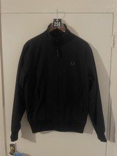 Fred Perry Harrington Jacket Black Small Pre Owned Excellent Condition