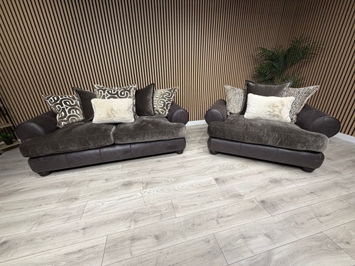Viscount fabric seater sofa - fabric,