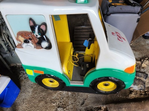 Animal ambulance coin operated - coin,