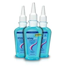 3x Hair Xpertise Stayset Setting Lotion Regular Hold 100ml Amami