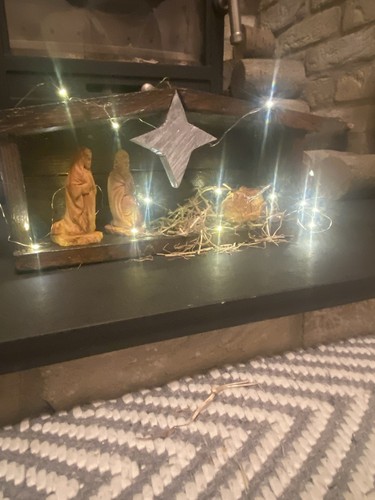 Handmade christmas stable - handmade,