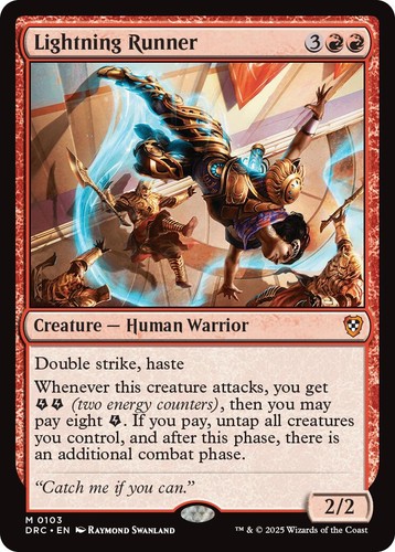 Lightning runner commander - lightning,