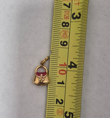 9ct gold and enamel - 9ct,