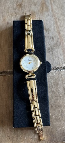Lip quartz wristwatch - lip, gold