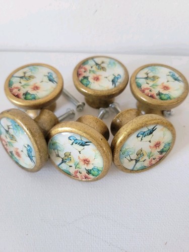 Cabinet knobs birds - knobs,