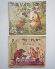 Racey Helps Books - Just Wilberforce & Guinea-Pig Podge - Medici Society
