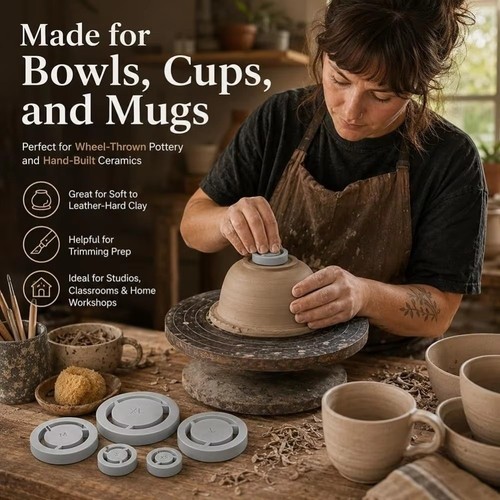5pcs pottery foot ring tool - foot,