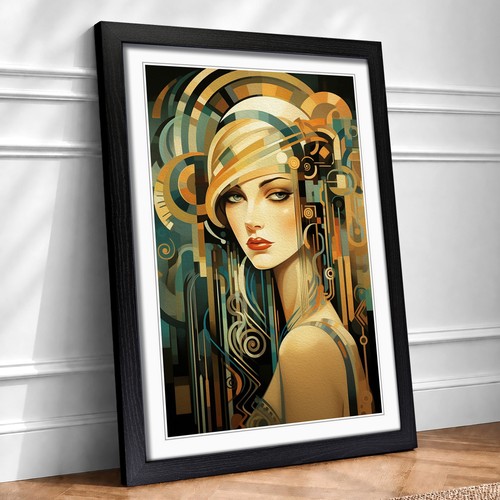 Art deco woman informel 2 - art,