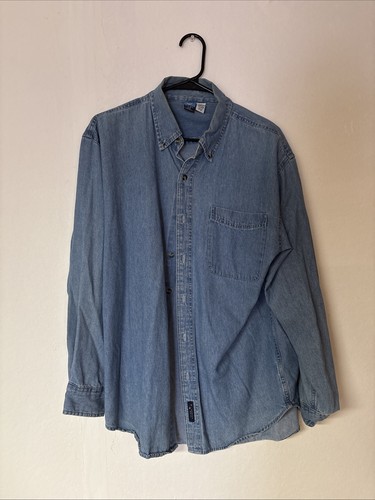 Port and company button down - button,