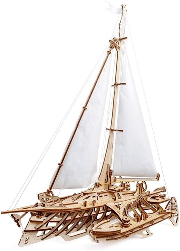 Wooden sailboat puzzle - puzzle, kit