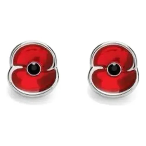 Poppy stud earrings - ,