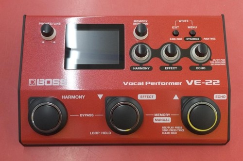 Boss ve22 vocal - vocal, pedal
