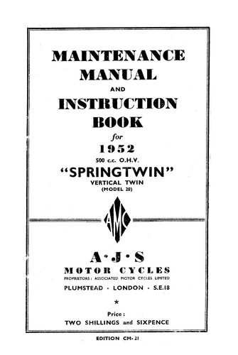 1952 ajs twins - (0042),