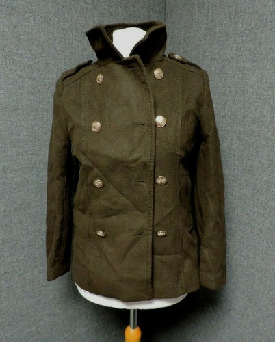 Ladies pea coat khaki - h&m,