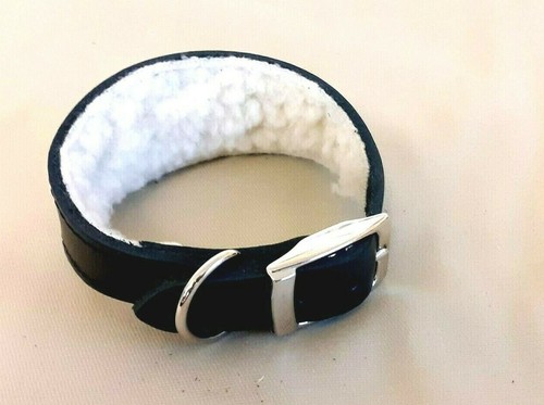 Leather black whippet - **,