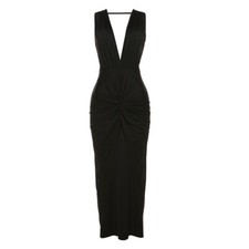 Party Evening Backless Bodycon Long Dress Dresses SIZE Ladies Summer Deep V Sexy
