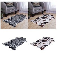 Soft Faux Cow Zebra Animal
