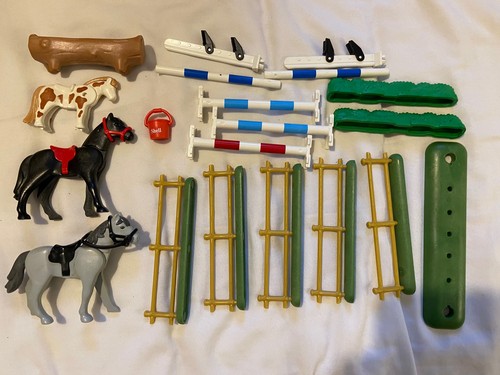 Vintage playmobil horse - vintage,