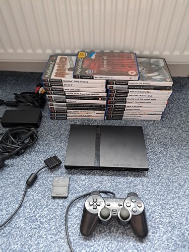 Sony playstation slim - 2, bundle