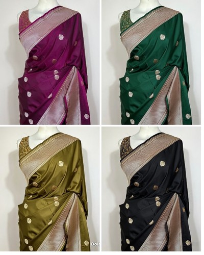 Banarasi traditional mashru - banarasi,