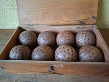 Box Of Vintage French Boules