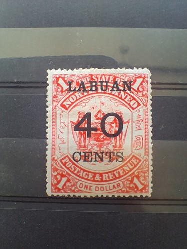 Labuan 1896 sg79 40c - on, $1