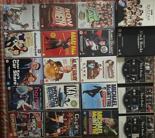 British comedy dvds - british,