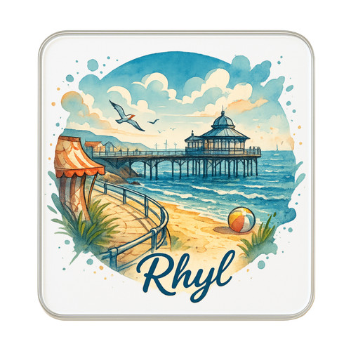 Rhyl wales fridge magnet - uk,