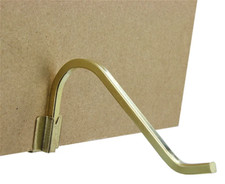 Large Stand Square Brass Curl