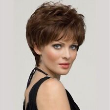 Cut Remy Brazilian Natural Wigs for Women Girls Short Straight Hair Wigs Pixie