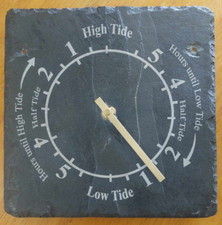 Slate Tide Clock Tidal Indicator Clock