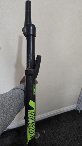 Black rockshox mountain bike - mountain,