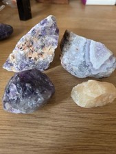 Raw Crystal Bundle 4 Crystals