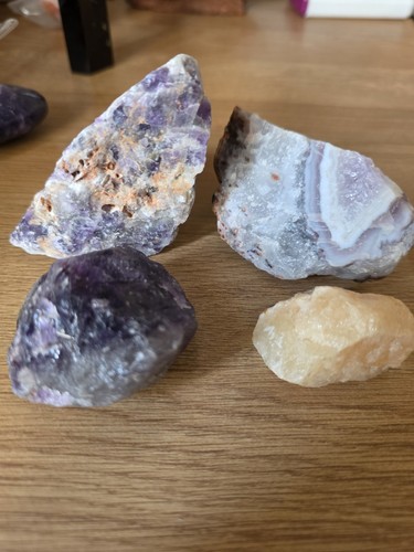 Raw crystal bundle - raw, 4