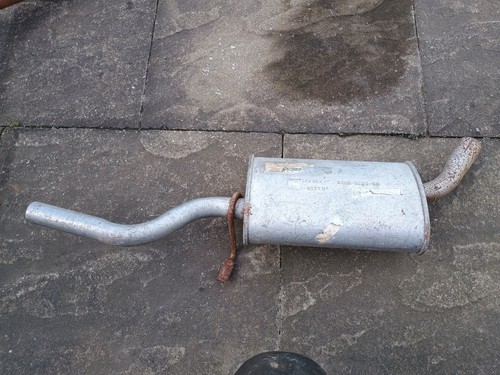 Exhaust rear silencer section - exhaust,