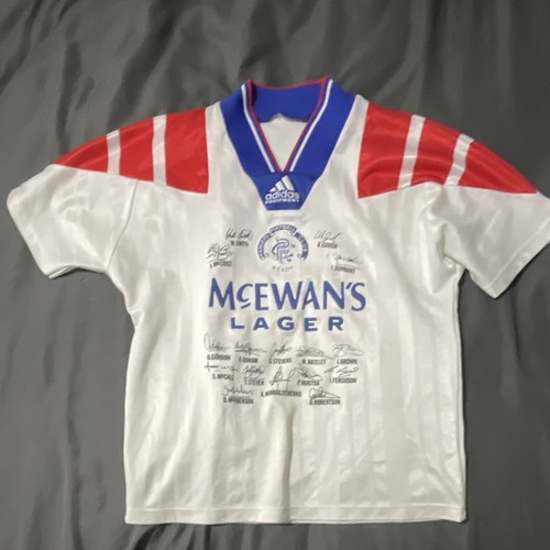 Rangers signed shirt - signed,