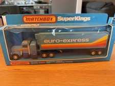 1981 MATCHBOX SUPERKINGS K-31 PETERBILT REFRIDGERATION TRUCK 'EURO-EXPRESS'