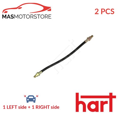 Brake hose line pipe - rear, hart