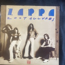 Frank Zappa Zoot Allures 1976 Vinyl Warner Bros.