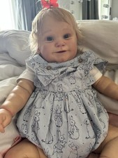 Reborn baby girl Made by Bonnie Brown in Very good Condition