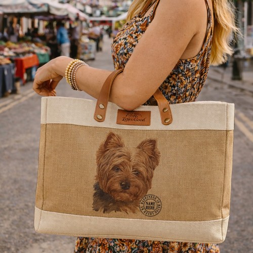 Westie tote bag large - bag, dog