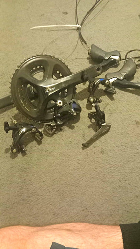 Shimano 105 road bike - bike, groupset