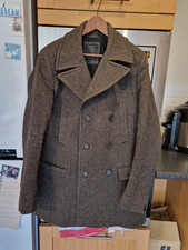 All Saints Pea Coat Spitalfields Wool smart Jacket - size 38 (Good condition)