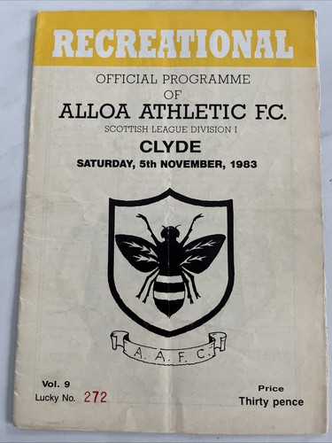 Alloa athletic clyde - alloa,