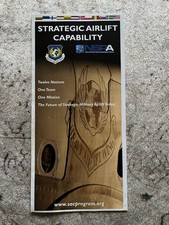 NATO Strategic Airlift Capability Boeing C-17 Globemaster III promo leaflet Papa
