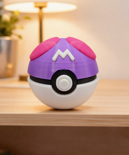 Master ball 3d printed - master, |