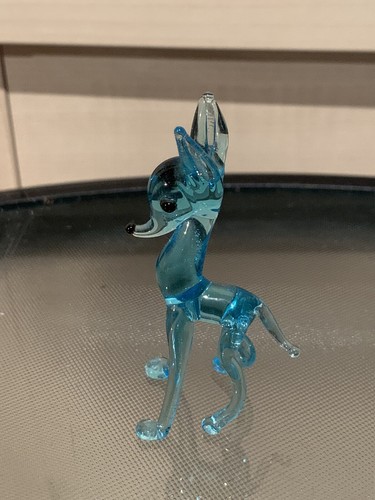 Murano glass deer - glass, figure