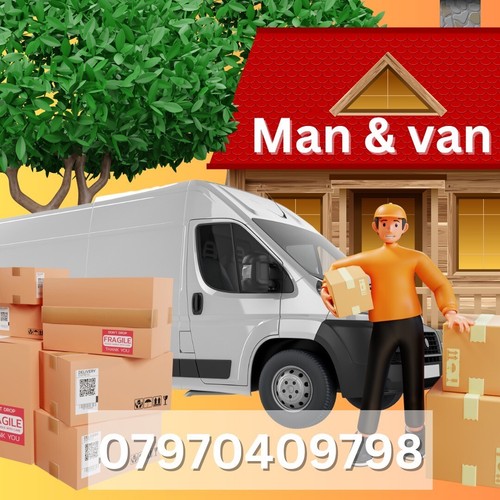 Man with van - van,