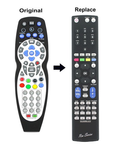 Series replacement remote - replacement,